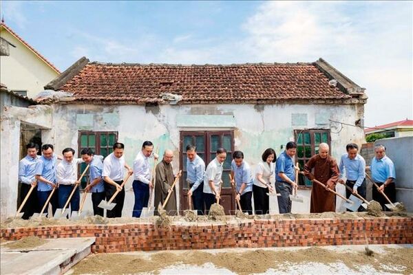 Ngôi nhà Đại đoàn kết - biểu tượng xây dựng nông thôn mới tại Ninh Bình