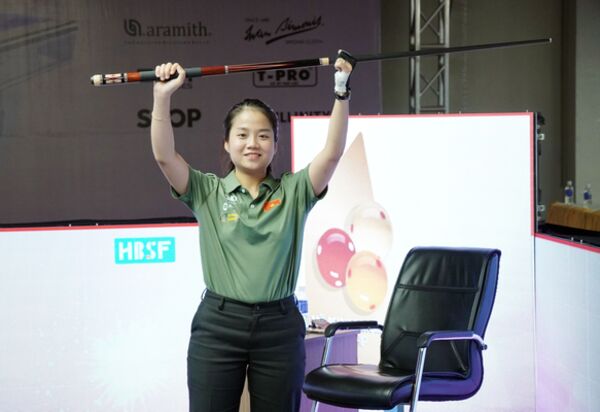 Nguyen Duc Yen Sinh wins Asian women’s three-cushion billiards title