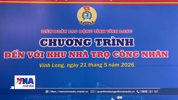 Vĩnh Long chăm lo công nhân khu nhà trọ