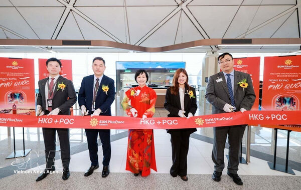 Direct Phu Quoc – Hong Kong air route launched to boost tourism ties