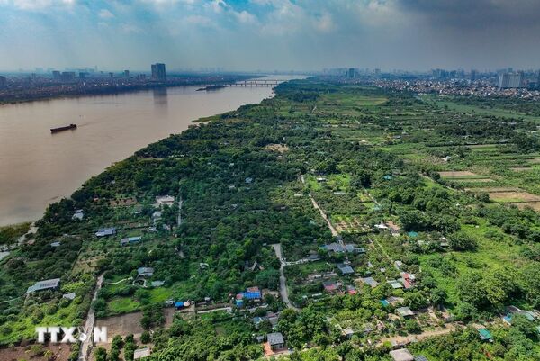 Tầm nhìn quy hoạch thế kỷ: Đưa sông Hồng trở thành “trục xanh” của Thủ đô