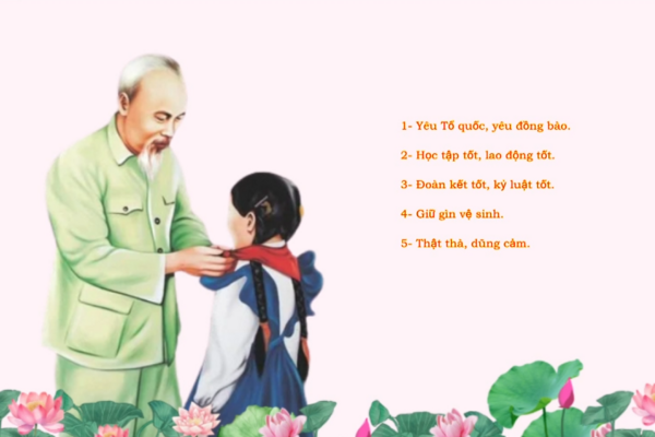 <b>Năm điều Bác Hồ dạy là hệ giá trị sâu sắc để thiếu niên, nhi đồng học tập, rèn luyện và trưởng thành</b>