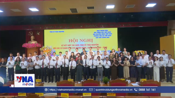TTXVN và tỉnh Thái Nguyên ký kết hợp tác truyền thông