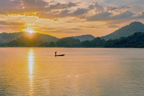 Scenic views of Lak Lake (Dak Lak)