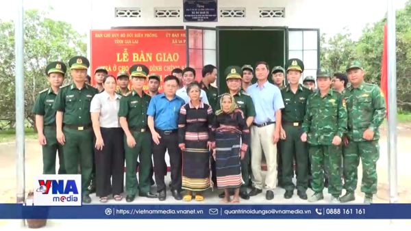 Gia Lai tăng tốc xóa nhà tạm cho gia đình người có công