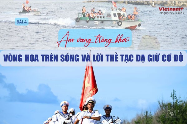 Âm vang trùng khơi: Vòng hoa trên sóng và lời thề tạc dạ giữ cơ đồ