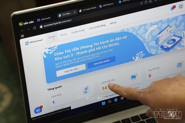 Ho Chi Minh City advances digital transformation to facilitate civil judgment enforcement