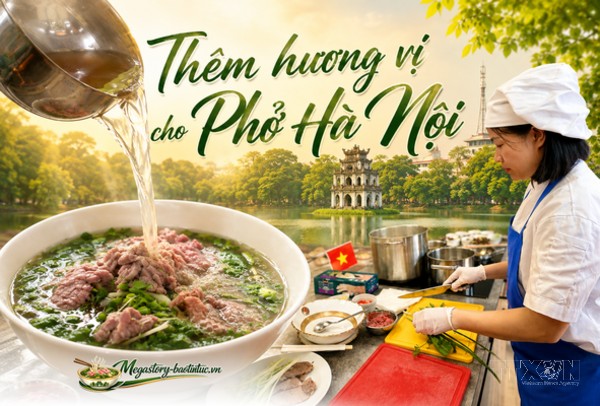 Thêm hương vị cho Phở Hà Nội