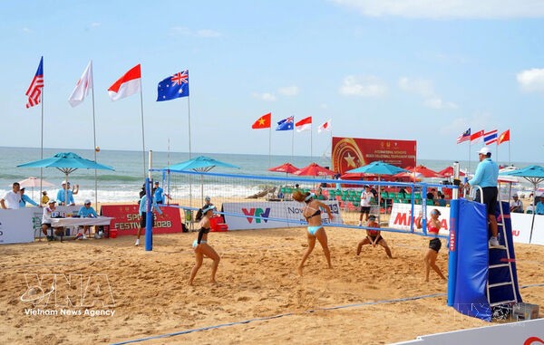 International Women’s Beach Volleyball Tournament draws 16 teams