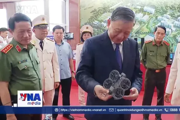 Tổng Bí thư, Chủ tịch nước thăm Học viện Kỹ thuật và Công nghệ an ninh