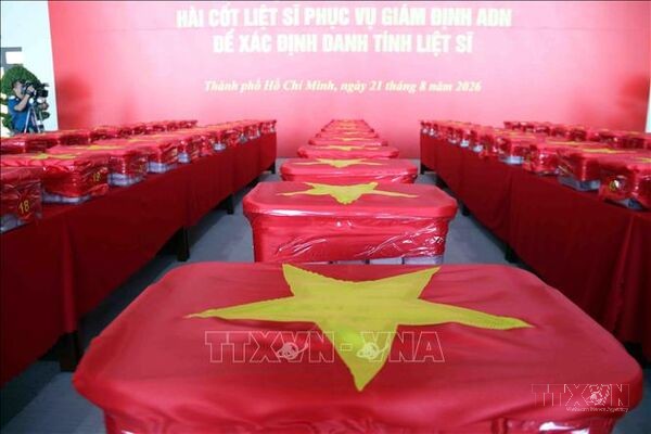 Chuyến bay đặc biệt đưa 7.104 mẫu hài cốt liệt sĩ ra Hà Nội đi tìm danh tính