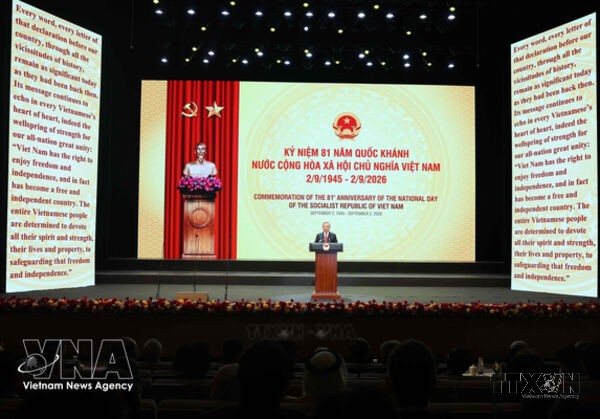 Top leader chairs ceremony marking 81st National Day in Hanoi