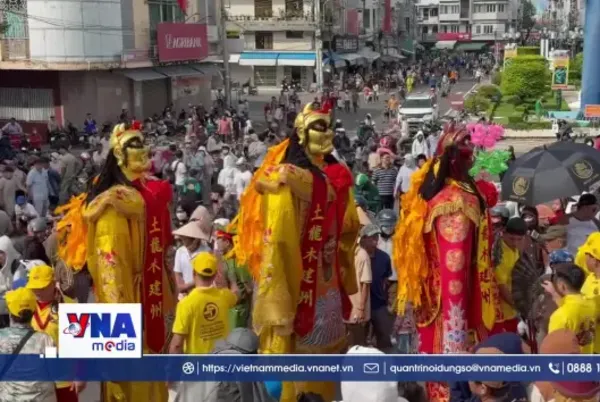 Lễ hội Trung Nguyên Kiến Tiêu Nghinh Quan Thánh Đế Quân