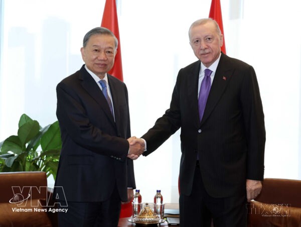 Top leader meets with Turkish President on UNGA 81 sidelines
