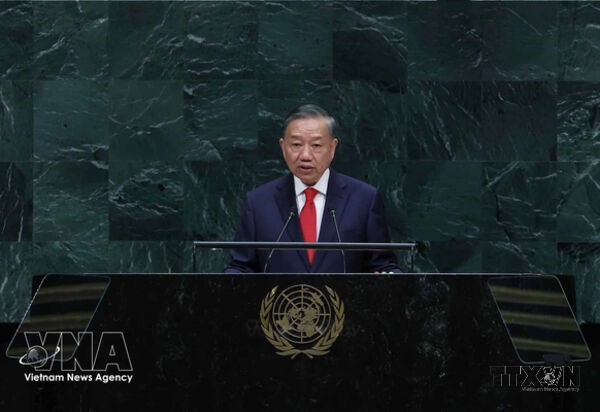 Top Vietnamese leader makes suggestions for managing global change at UNGA 81