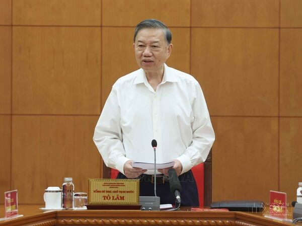 Tổng Bí thư, Chủ tịch nước Tô Lâm: Công tác tư tưởng phải sát thực tiễn, gần nhân dân
