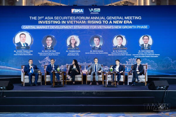 Diễn đàn Chứng khoán châu Á: Việt Nam phát triển thị trường vốn cho tăng trưởng hai con số