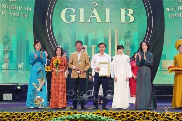Giải báo chí về Phát triển văn hóa và xây dựng người Hà Nội thanh lịch, văn minh lần thứ IX: TTXVN giành giải cơ quan xuất sắc có nhiều tác phẩm báo chí chất lượng cao