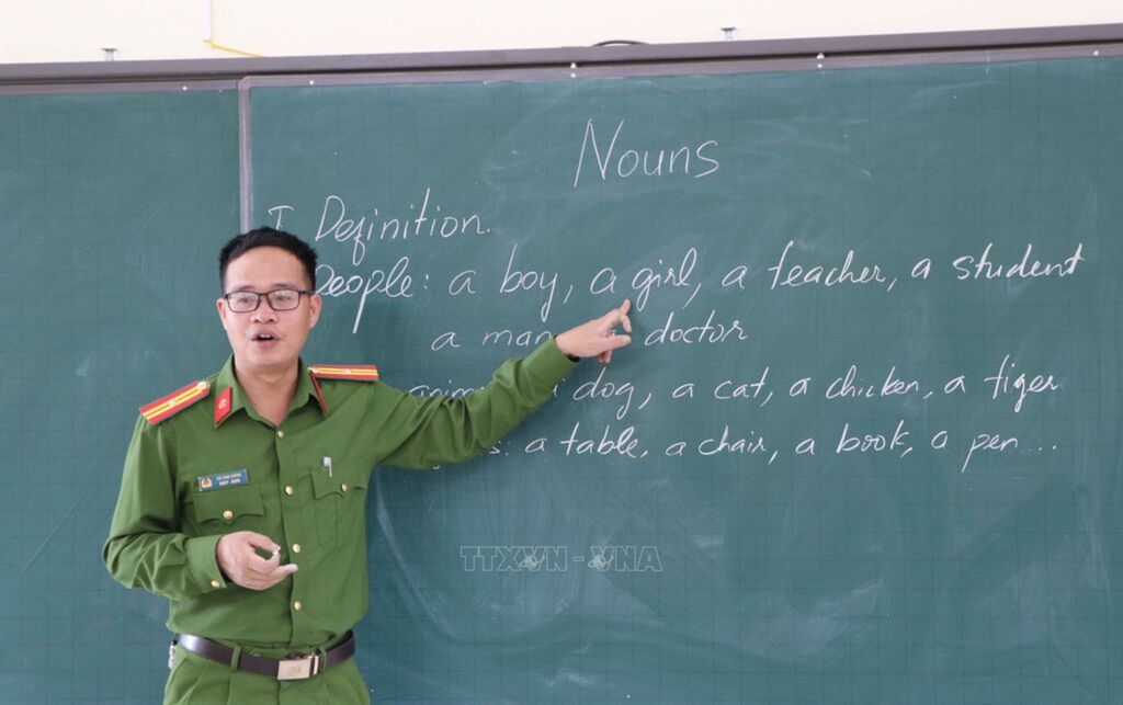 Special teacher for disadvantaged border-area students in Lai Chau