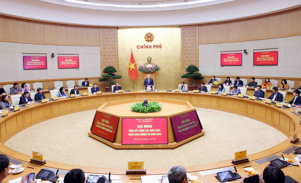 Ban Chỉ đạo 35 Đảng ủy Chính phủ triển khai nhiệm vụ năm 2026