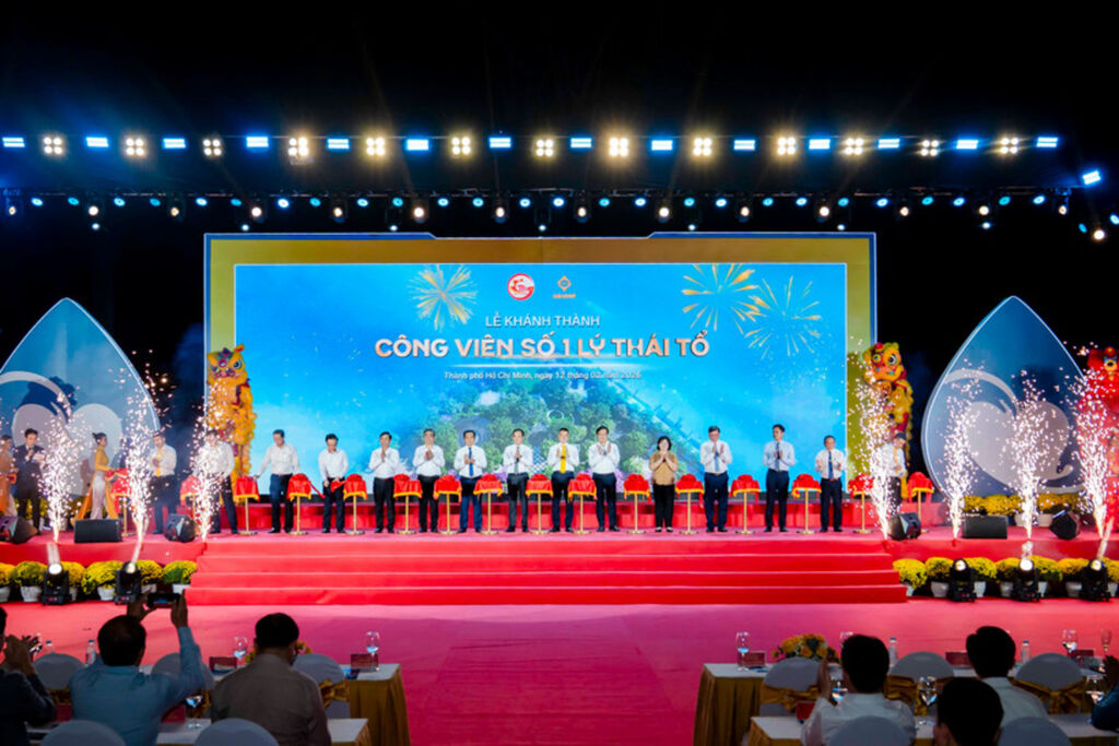 New civic heart in urban core: No.1 Ly Thai To Park officially opens in Ho Chi Minh City