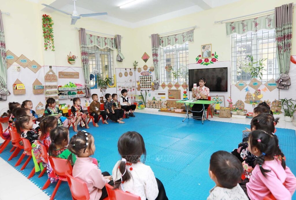 Enhancing Vietnamese language skills for preschool children in the border highland commune of Pa Tan