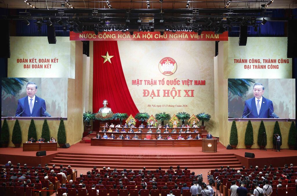 Khai mạc trọng thể Đại hội đại biểu Mặt trận Tổ quốc Việt Nam lần thứ XI