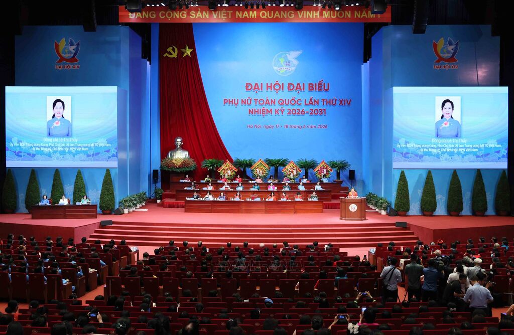 Khai mạc trọng thể Đại hội đại biểu Phụ nữ toàn quốc lần thứ XIV