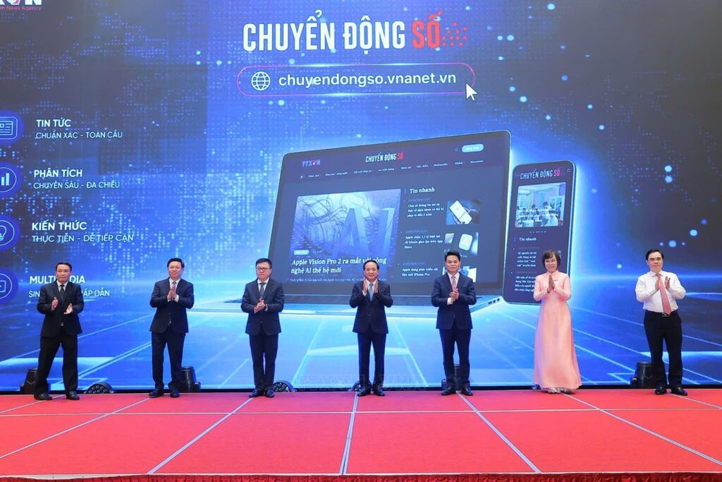 TTXVN khai trương Chuyên trang thông tin “Chuyển động số”