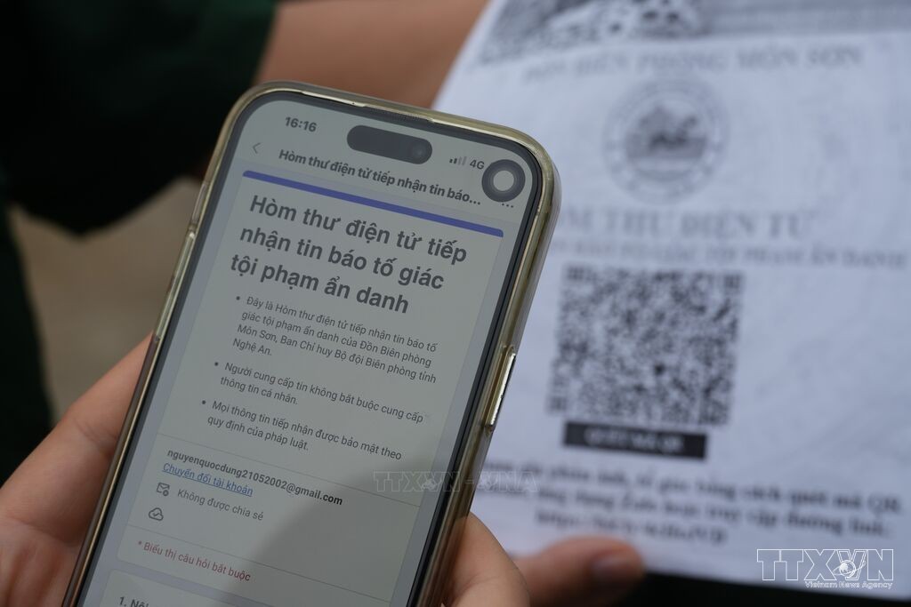 Bộ đội Biên phòng Nghệ An triển khai mô hình “Hòm thư điện tử ẩn danh”