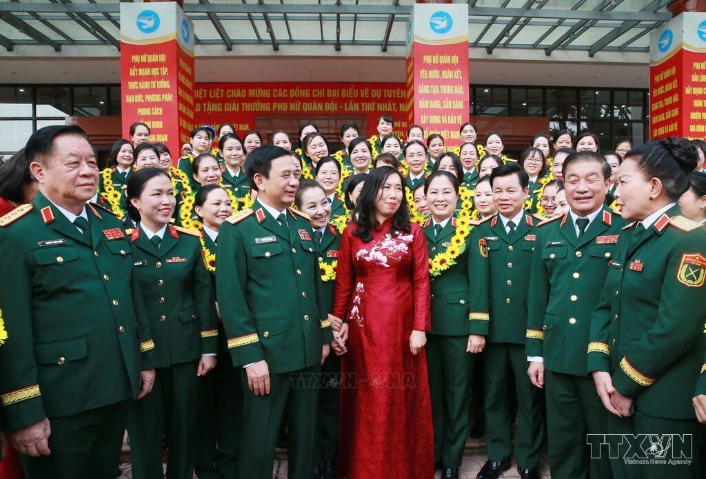 Tuyên dương Phụ nữ Quân đội năm 2026